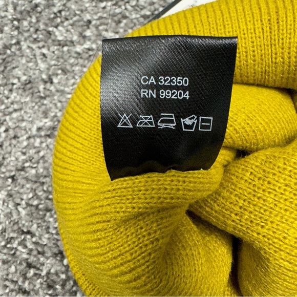 686 Big Stripes Beanie Unisex Outdoor Hat Citron One Size Fits All M1WBNE03 - Picture 6 of 6